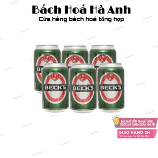 Bia Beck 330ml - 24 lon