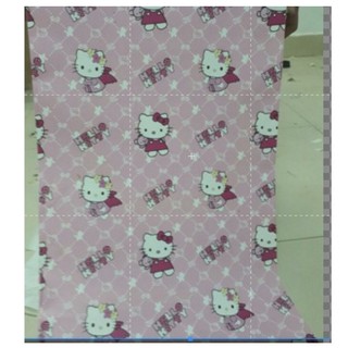 Decal giấy dán tường kitty thiên thần 45cm ( 1m )