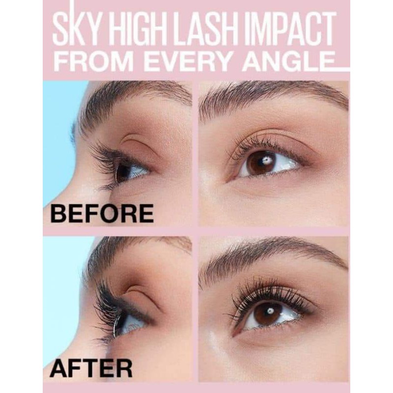 [SẴN BILL US] Mascara dày - dài - nối mi Maybelline Sky High | BigBuy360 - bigbuy360.vn