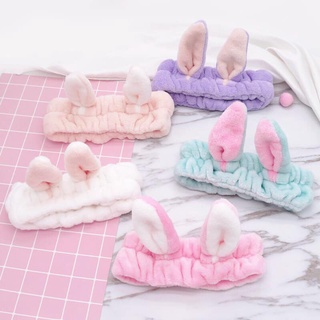 Băng đô tay thỏ vải nhung siêu mịn, siêu cute