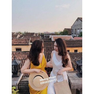 Váy lụa 2 dây cao cấp