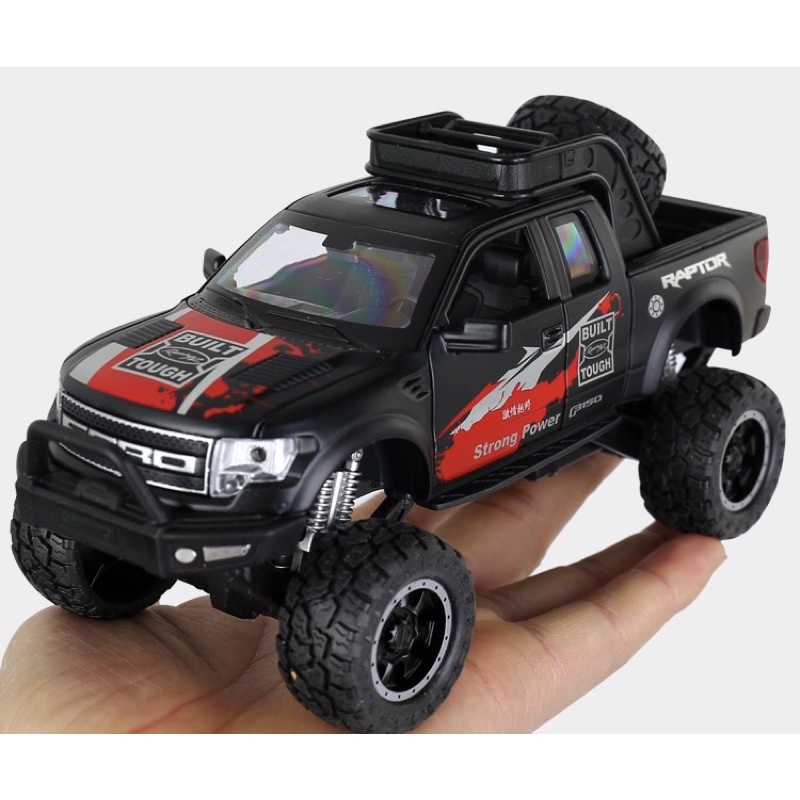 Mô hình 1:32 Ford Raptor Built Touch 16cm