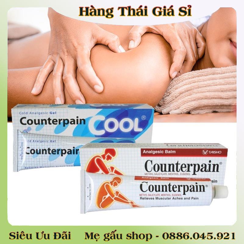 Cao xoa bóp Counterpain Thái Lan Red & Cool - Hàng Mới Về Date Xa