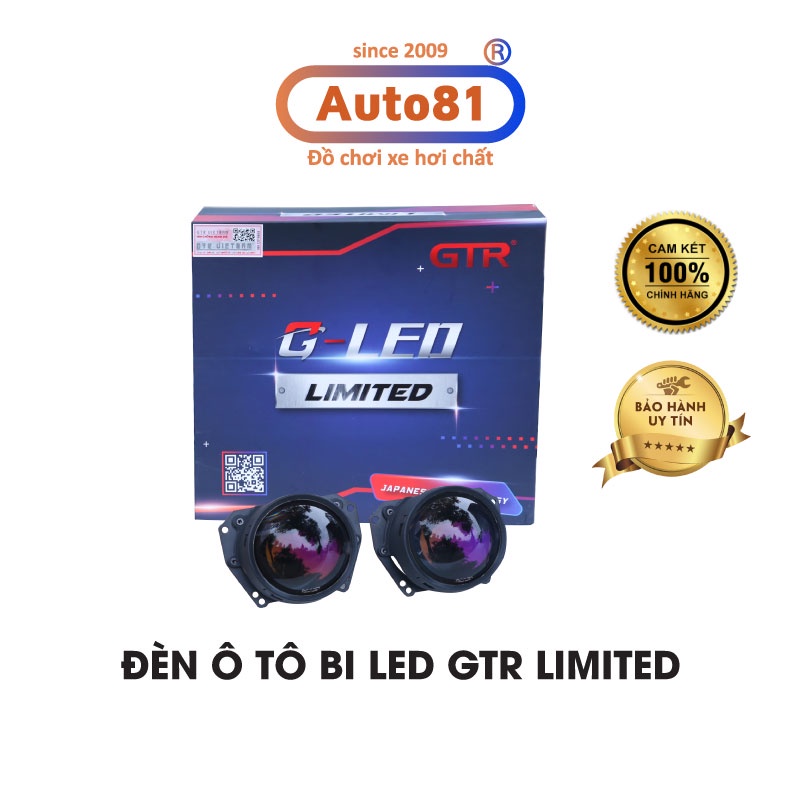 Đèn ô tô, bi gầm led GTR chính hãng cho xe hơi siêu sáng đi đêm, phá sương mù tốt (ẢNH THẬT)