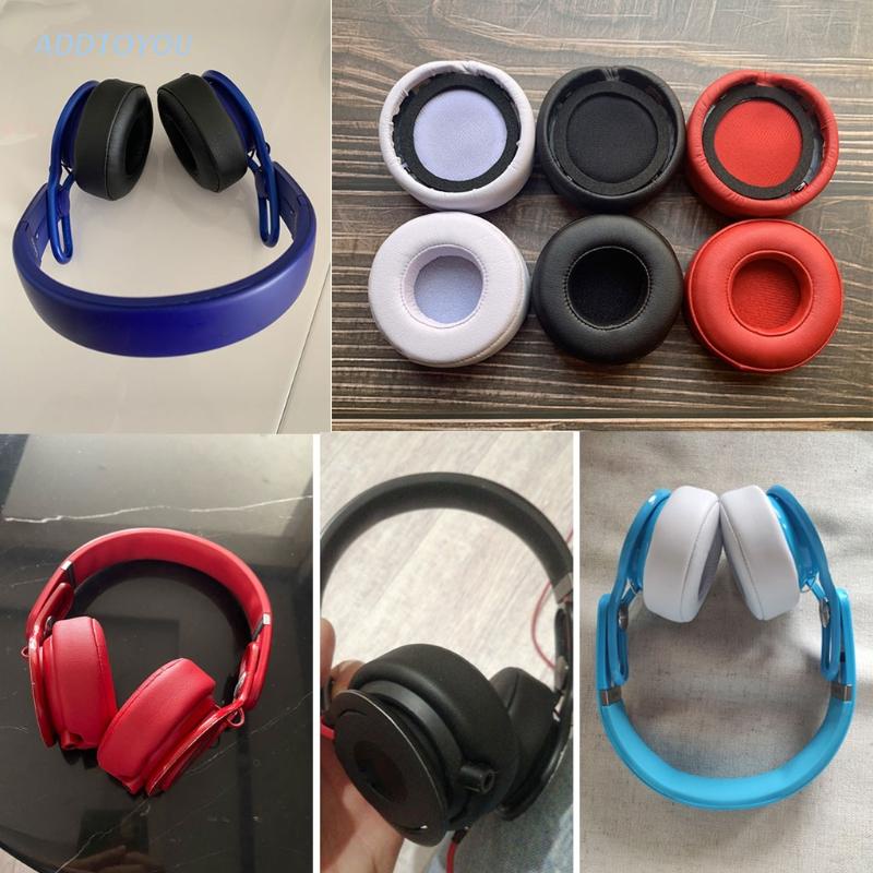 Miếng đệm tai nghe bằng da và xốp mềm thay thế dành cho Beats Mixr