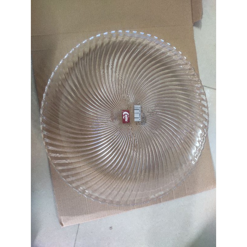 đĩa thủy tinh size 32cm