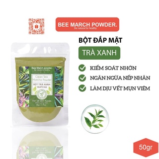 [botmatdaklak] Bột đắp mặt nạ Bột Trà Xanh Nguyên Chất HANDMADE - Bột Thiên Nhiên