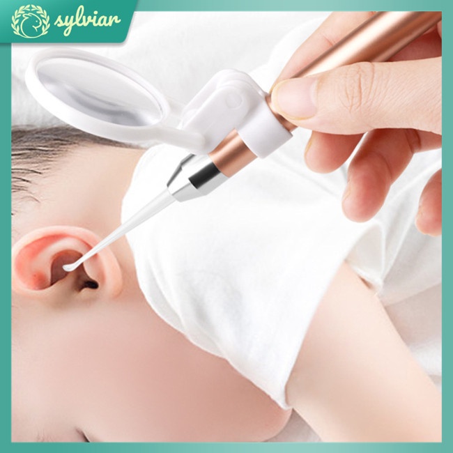 Dụng Cụ Lấy Ráy Tai Có Đèn Dạ Quang Chăm Sóc Vệ Sinh Tai Cho Bé