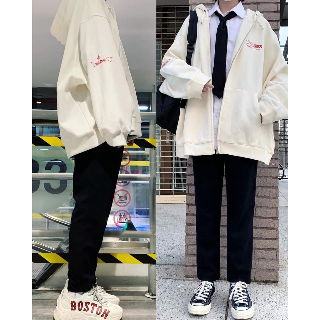 Áo khoác zip-áo hoodie zip local brand Mimixi.ATR chất nỉ tàu 2 lớp dày mềm mịn xuất xịn