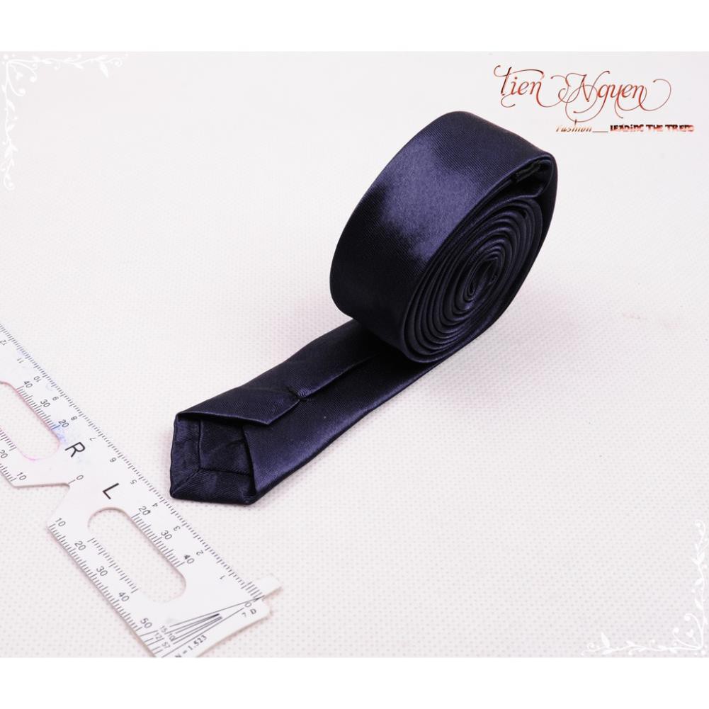 Cà vạt nam nữ bản siêu nhỏ - Bản 3Cm