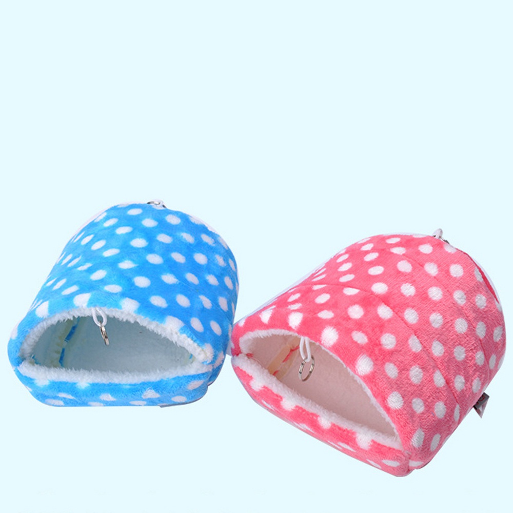 Giường ngủ bằng vải bông mềm ấm áp thoải mái cho chuột hamster/sóc/chuột hamster