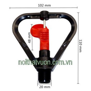 Vòi phun mưa - 03 Vòi tưới phun mưa 360, tưới cảnh quan, ren ngoài 21 / noithatvuon