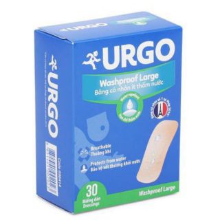 Băng Cá Nhân Ít Thấm Nước Urgo Washproof Assorted