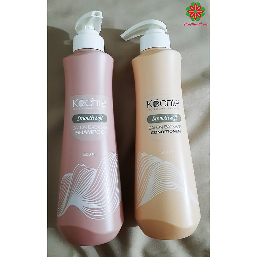 Cặp Dầu gội xả KOCHIE SALON BACKBAR 500ml x2
