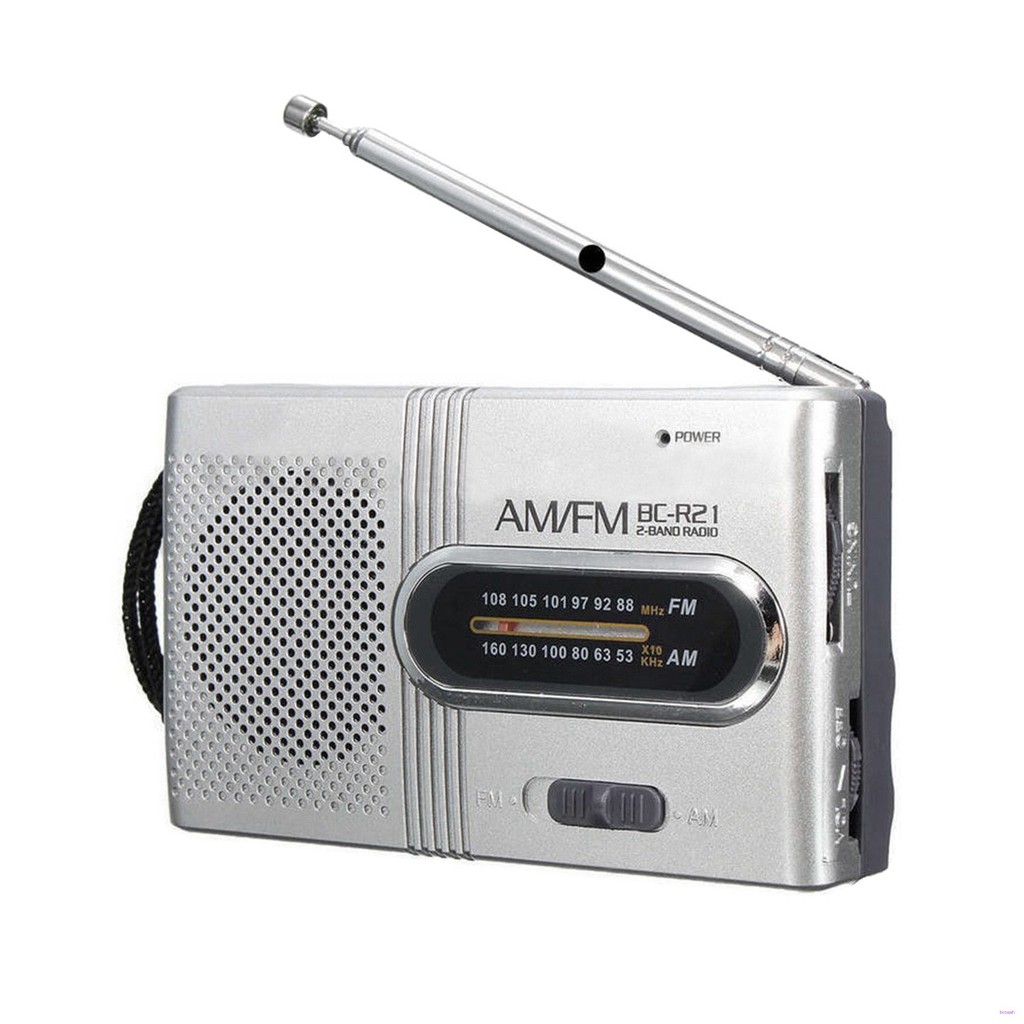 Radio Bc-R21 Mini Có Ăng Ten Chất Lượng Cao