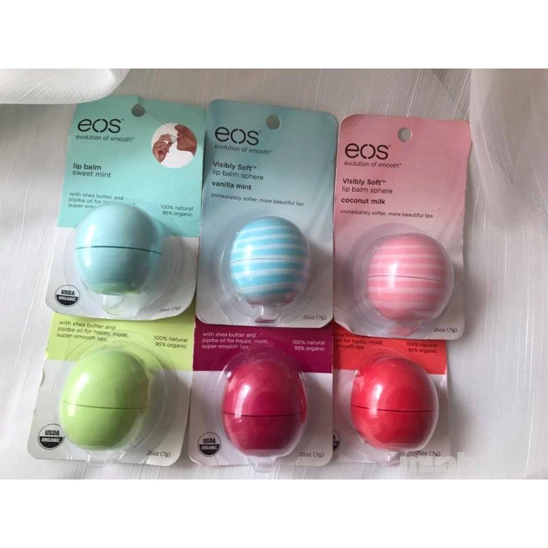 Son trứng dưỡng môi EOS 7g  honey