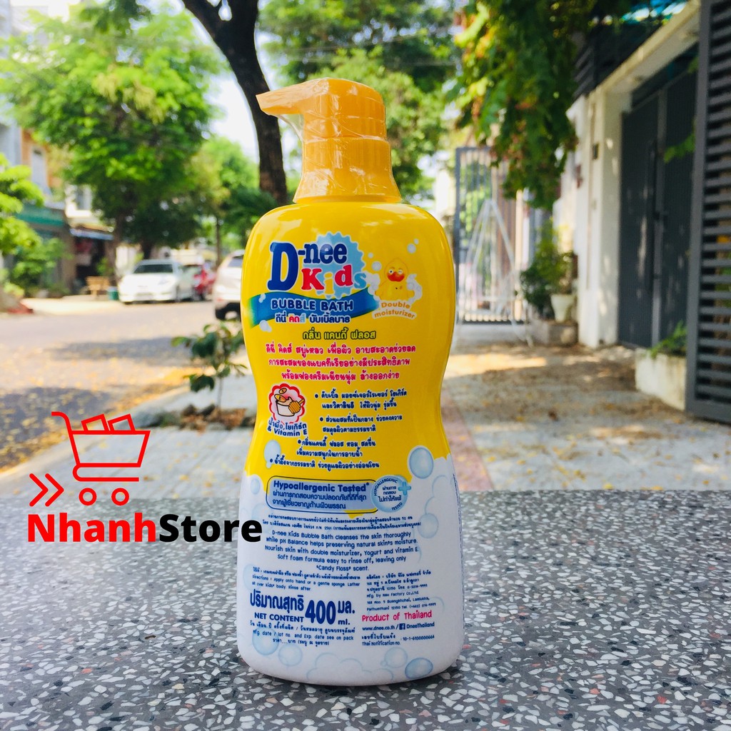 Sữa tắm Dnee Kid trẻ em 400ml Thái Lan