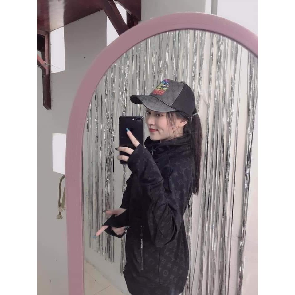 Áo Khoác LV Chống Nắng Thời Trang Nam Nữ Vải Umi Co Giãn Thoáng Mát AN05