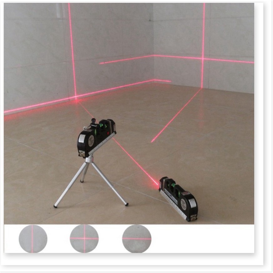 【Có hàng sẵn】Thước Ni vô laser đa năng