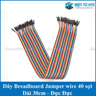 Dây Cắm Breadboard Testboard 40 Sợi Jumper Wire