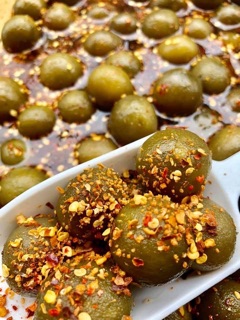 Sấu muối ớt hũ 500gr -45k