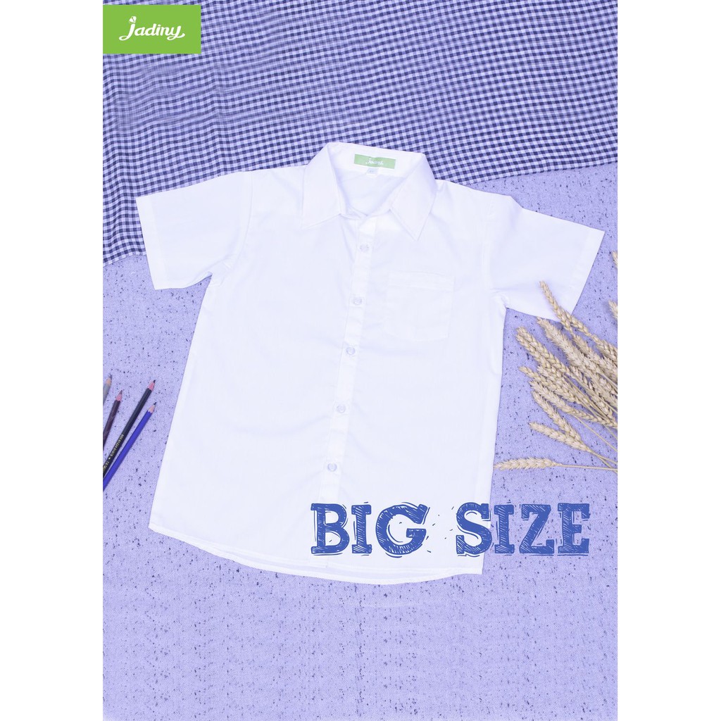 BIGSIZE | Áo và quần đồng phục học sinh cho bé lớn con cotton 100% sợi tự nhiên , thấm hút mồ hôi, ít nhăn- Jadiny