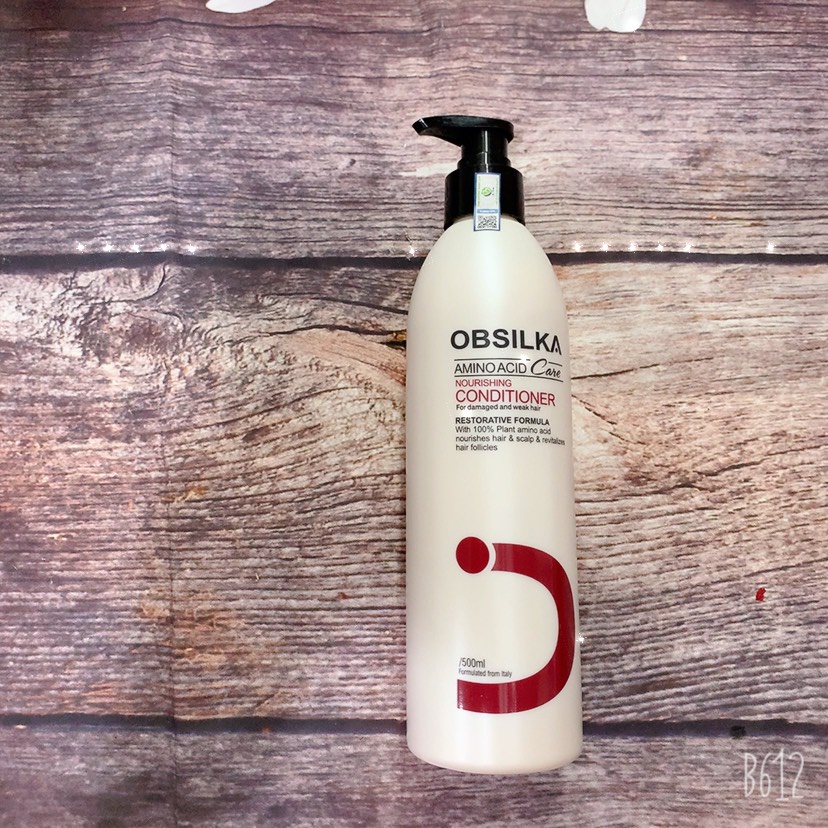 Dầu gội xả siêu dưỡng chất OBSILKA 500ml