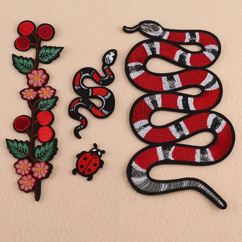 Sticker thêu, patch thêu dán quần áo, mũ, nón