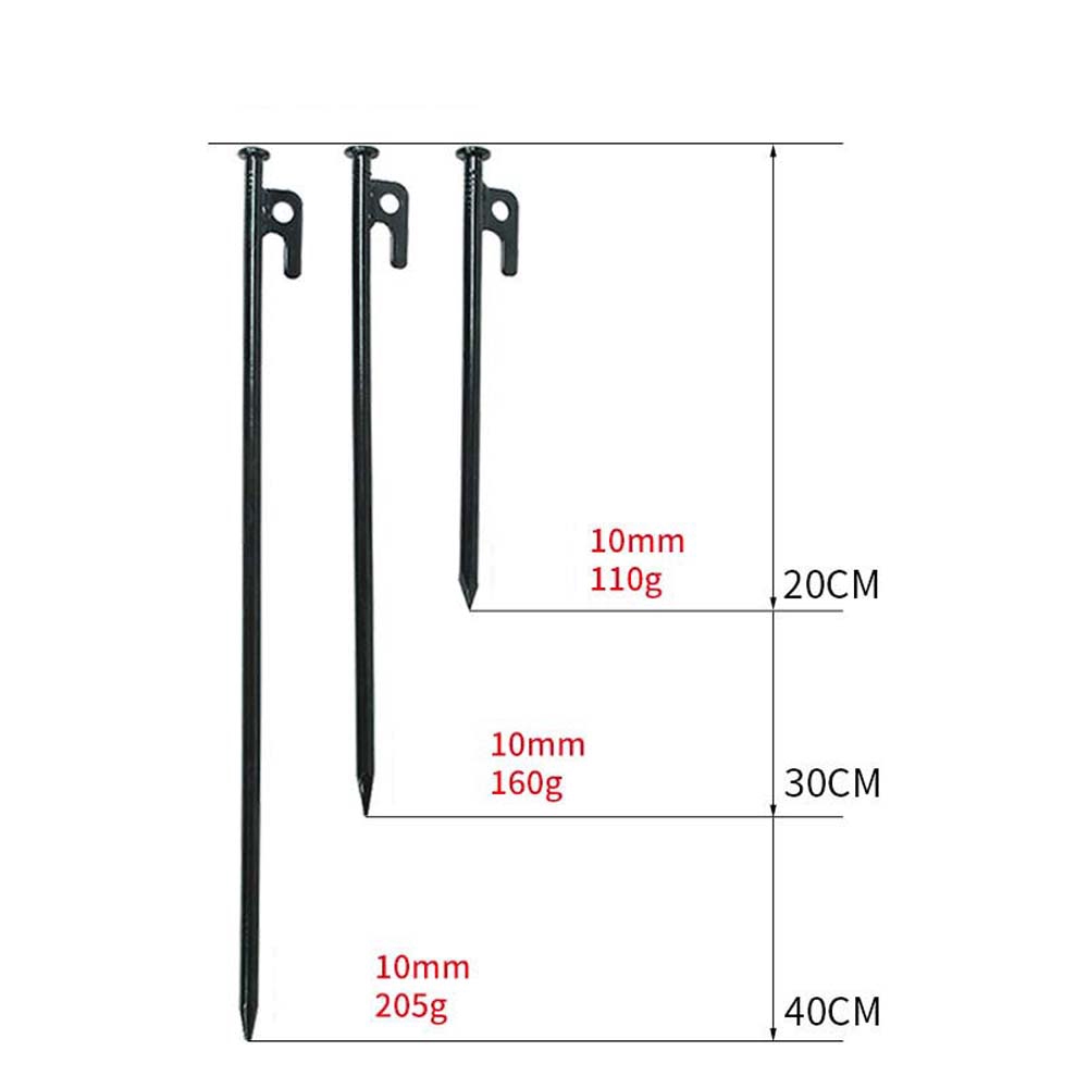 Bộ 4 cọc cố định lều trại dùng cho cắm trại/ dã ngoại | BigBuy360 - bigbuy360.vn