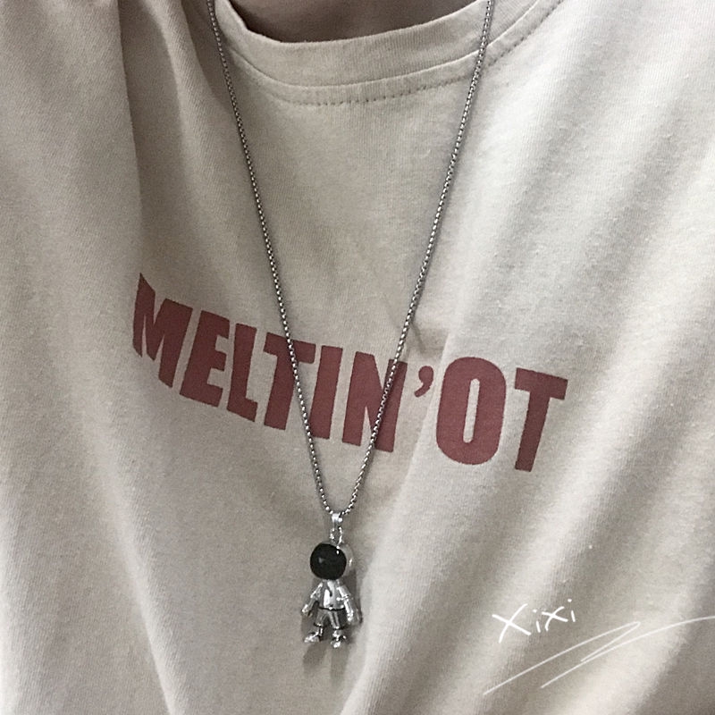 Dây Chuyền Mặt Hình Phi Hành Gia Thời Trang Hip Hop