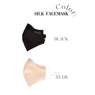 Khẩu trang lụa cao cấp dày dặn chống bụi Silk Facemask