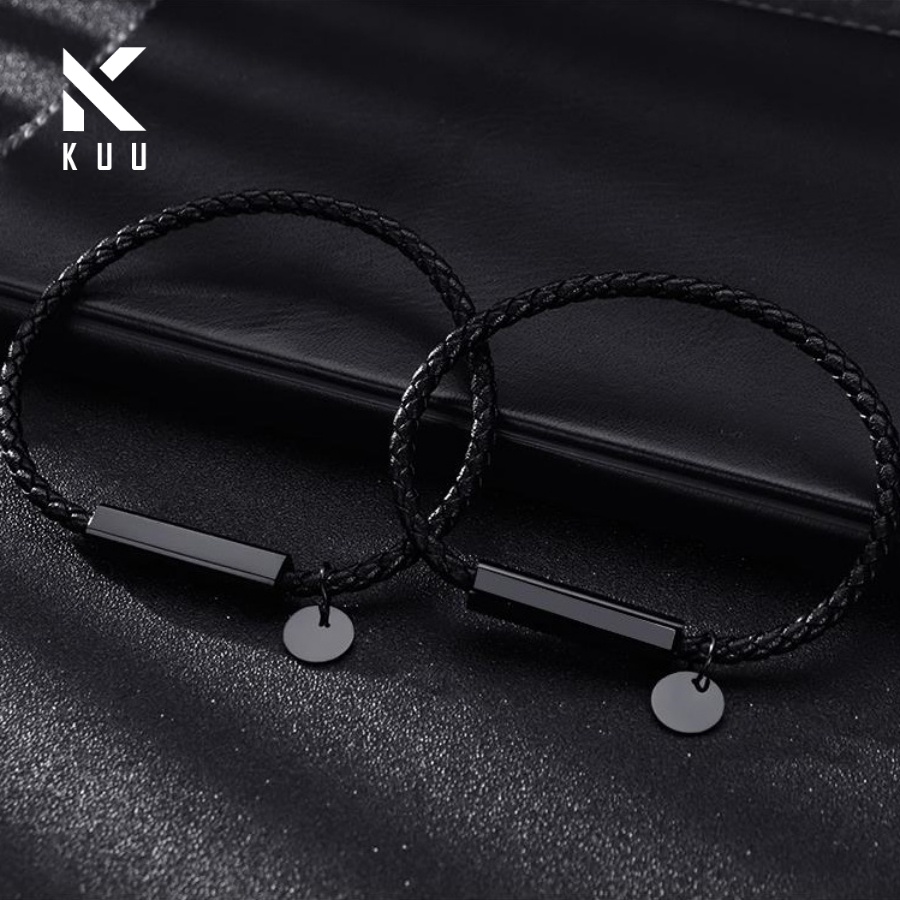 Vòng Tay Nam Lắc Tay Unisex Clancy Thời Trang Vòng Tay Nam Nữ Basic Saz Store Màu Đen Chất Liệu Bền Bỉ- Vòng Tay Clancy
