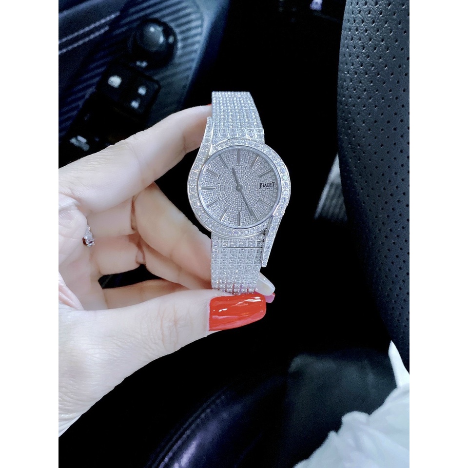 [FULL BOX] Đồng Hồ Nữ PIAGET LIMELIGHT GALA FULL DIAMONDS SATIN - 32mm- Máy Thụy - Bảo hành 24 tháng | BigBuy360 - bigbuy360.vn