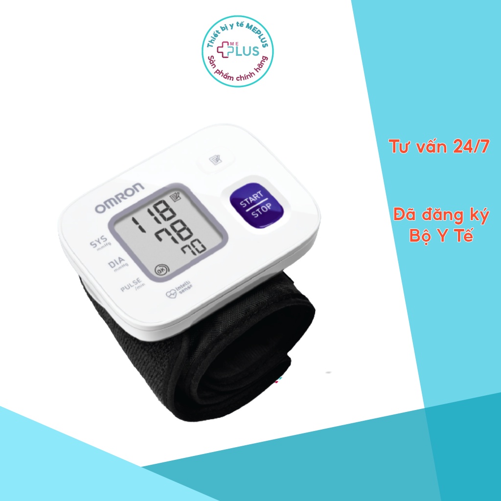 Máy đo huyết áp cổ tay Omron HEM 6161 nhanh chóng, chính xác, đơn giản