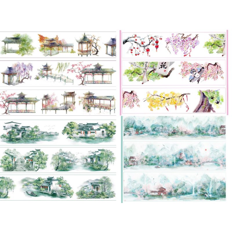 Washi phong cảnh ngày xuân đến nhà Zero
