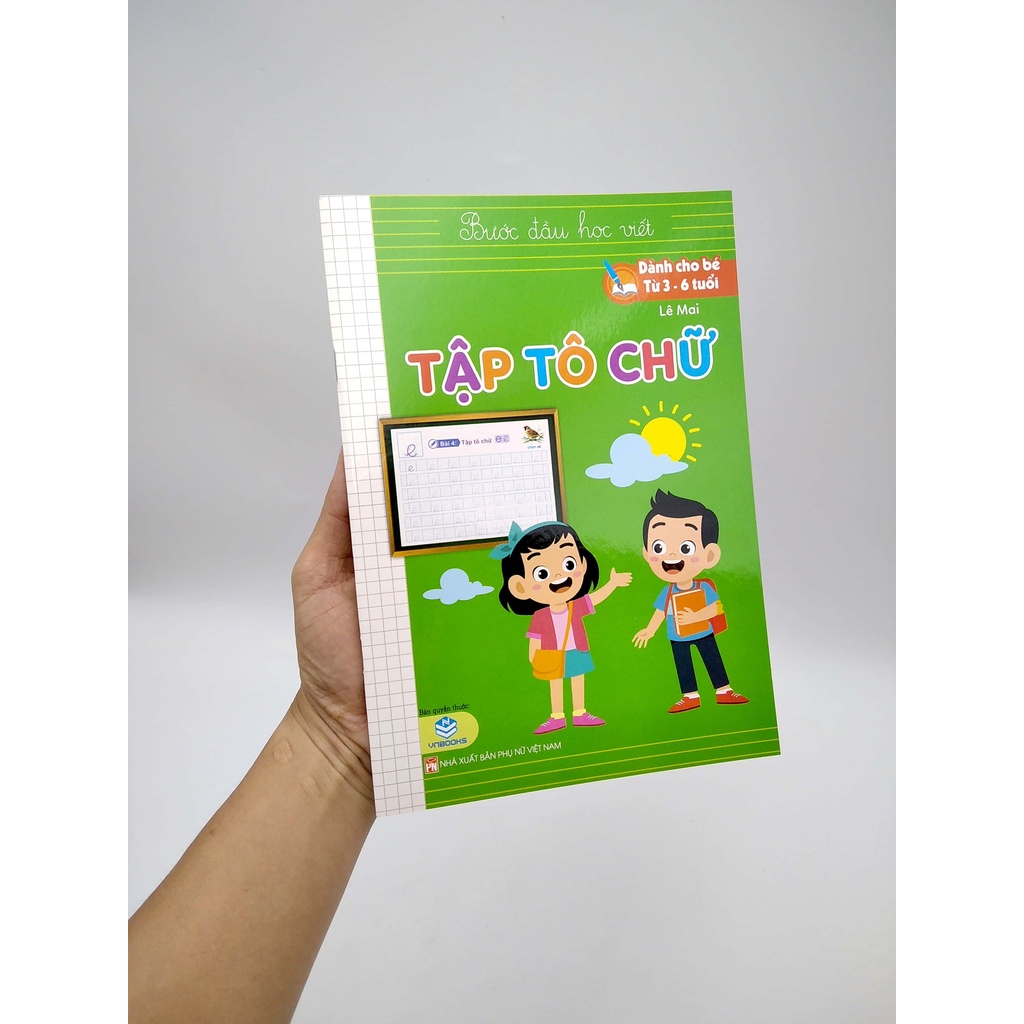 Sách Bước Đầu Học Viết - Tập Tô Chữ