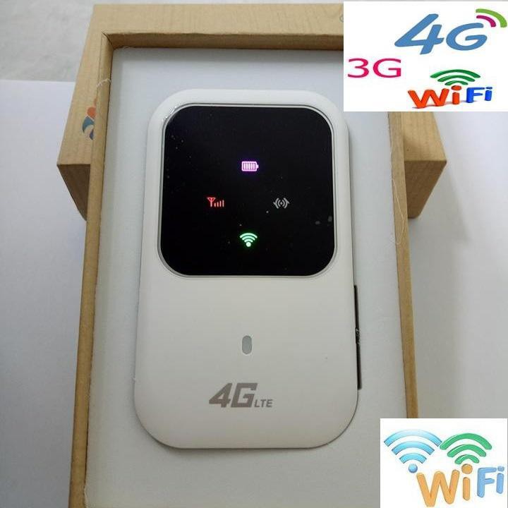 Phát wifi 4G LTE MF80 - Cục phát wifi mạnh kết nối từ sim chạy đa mạng pin trâu sóng ổn định