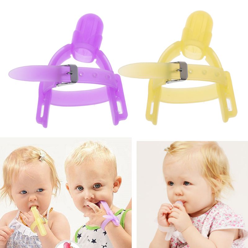 Găng Tay Silicone Bảo Vệ Ngón Tay Khi Ngậm Mọc Răng Cho Bé