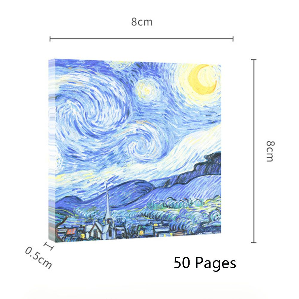 Giấy ghi chú 50 trang hình chiếc lá