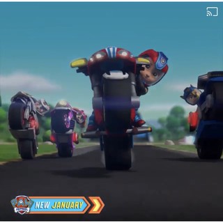 Paw Patrol- Xe máy Moto Pups