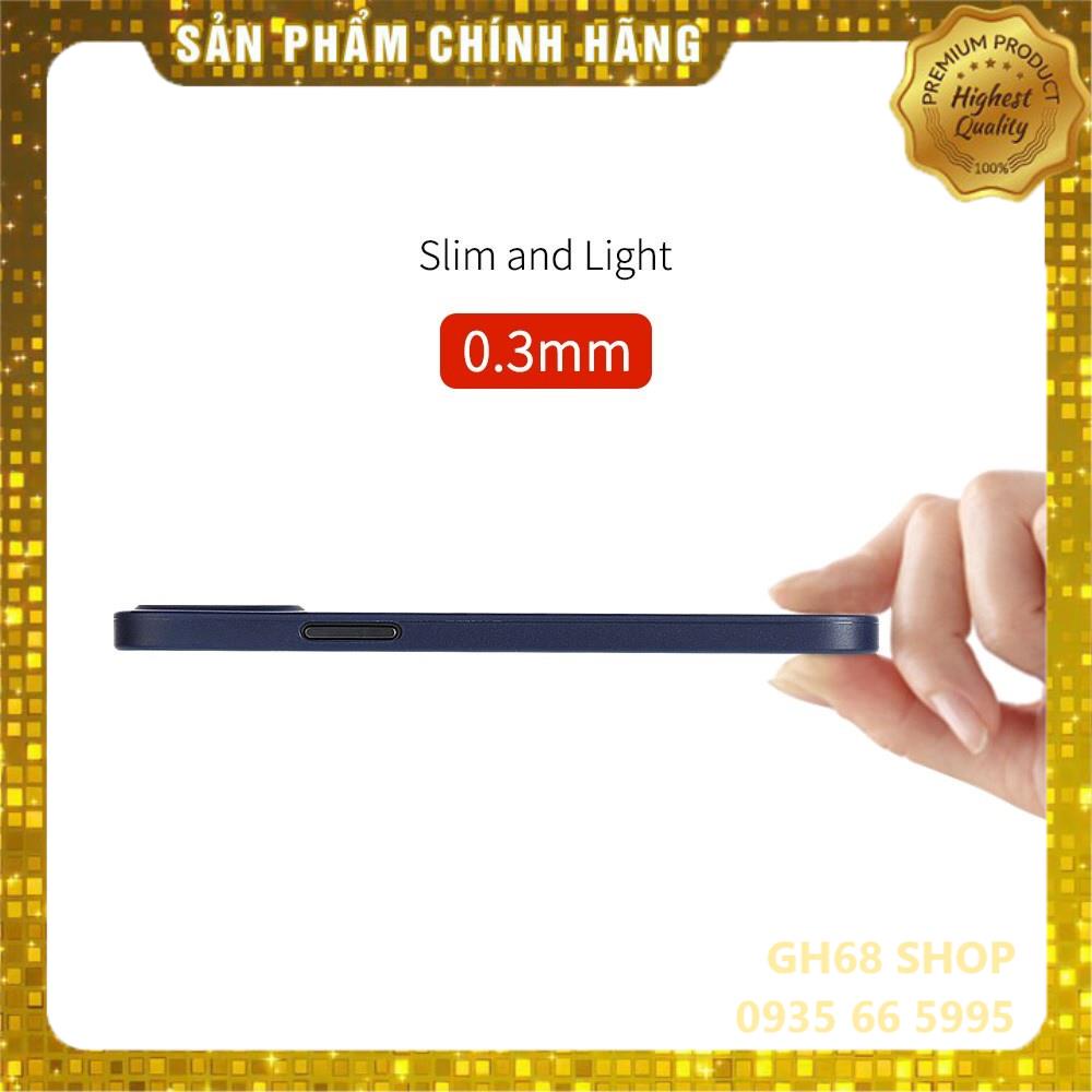 Ốp lưng MEMUMI SIÊU MỎNG 0.3mm BẢO VỆ CAMERA iPhone 14 / 13 / 12 hiệu Memumi