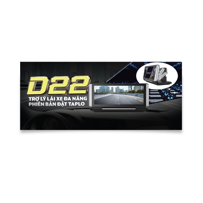 VIETMAP D22 Trợ Lý Lái Xe Đa Năng Phiên Bản Đặt Taplo | BigBuy360 - bigbuy360.vn