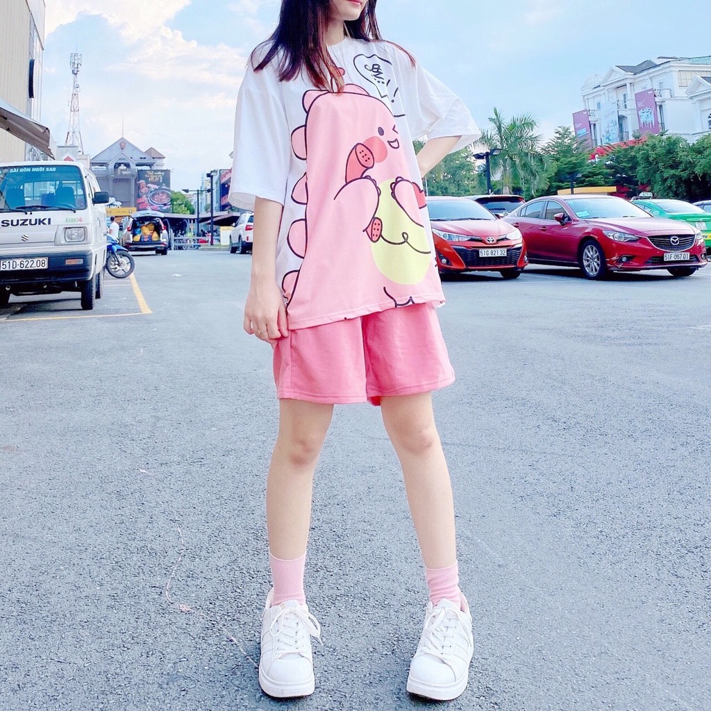 Set đồ bộ hoạt hình ❤️ Bộ mặc nhà Cartoon KLONG BỰ form rộng Freesize nam nữ Molly Fashion