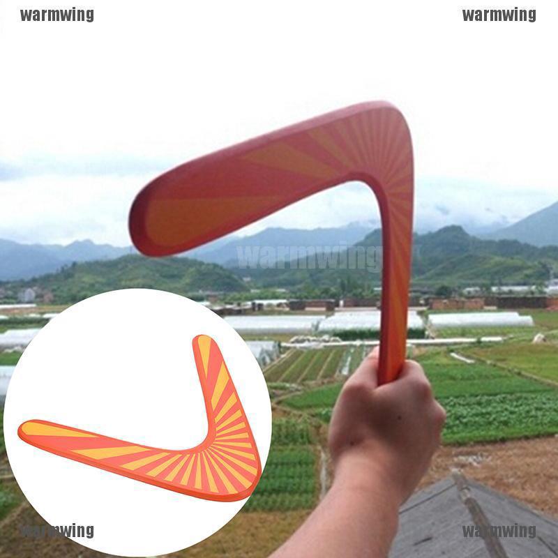 Boomerang Gỗ In Màu Sắc Độc Đáo