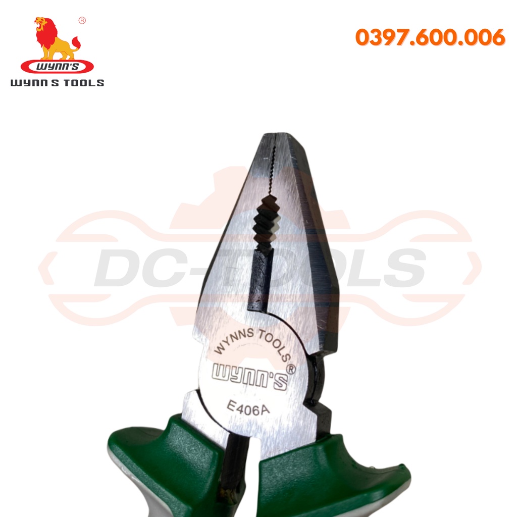 KÌM, KÌM ĐIỆN 6&quot;150mm (WYNN'S) (E406A) CHÍNH HÃNG DCTOOLS (KHO SỈ)