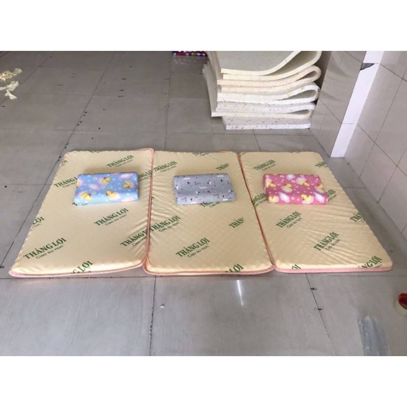 nệm cao su non cho bé đi nhà trẻ 60x1m2