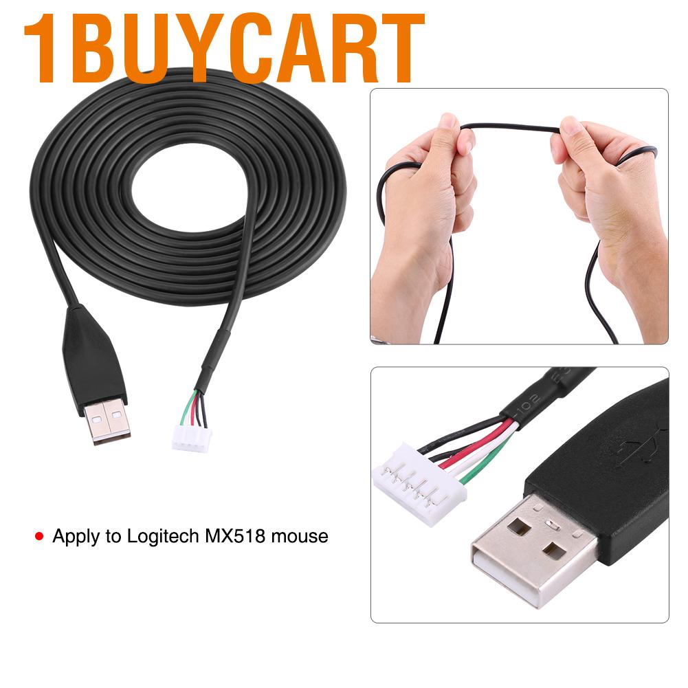 Cáp nối dài dây chuột 2m cổng USB cho Logitech MX518