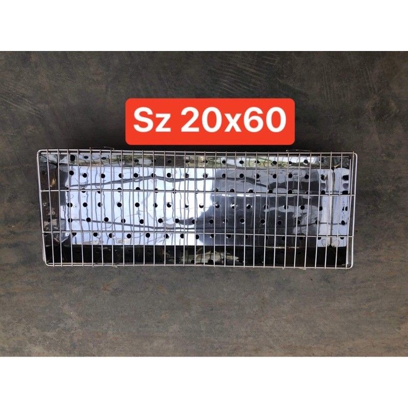 Bếp nướng inox than hoa