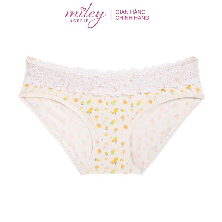 Quần Lót Thun Lạnh Họa Tiết Lưng Ren Lớn Miley Lingerie FMP-74 | BigBuy360 - bigbuy360.vn