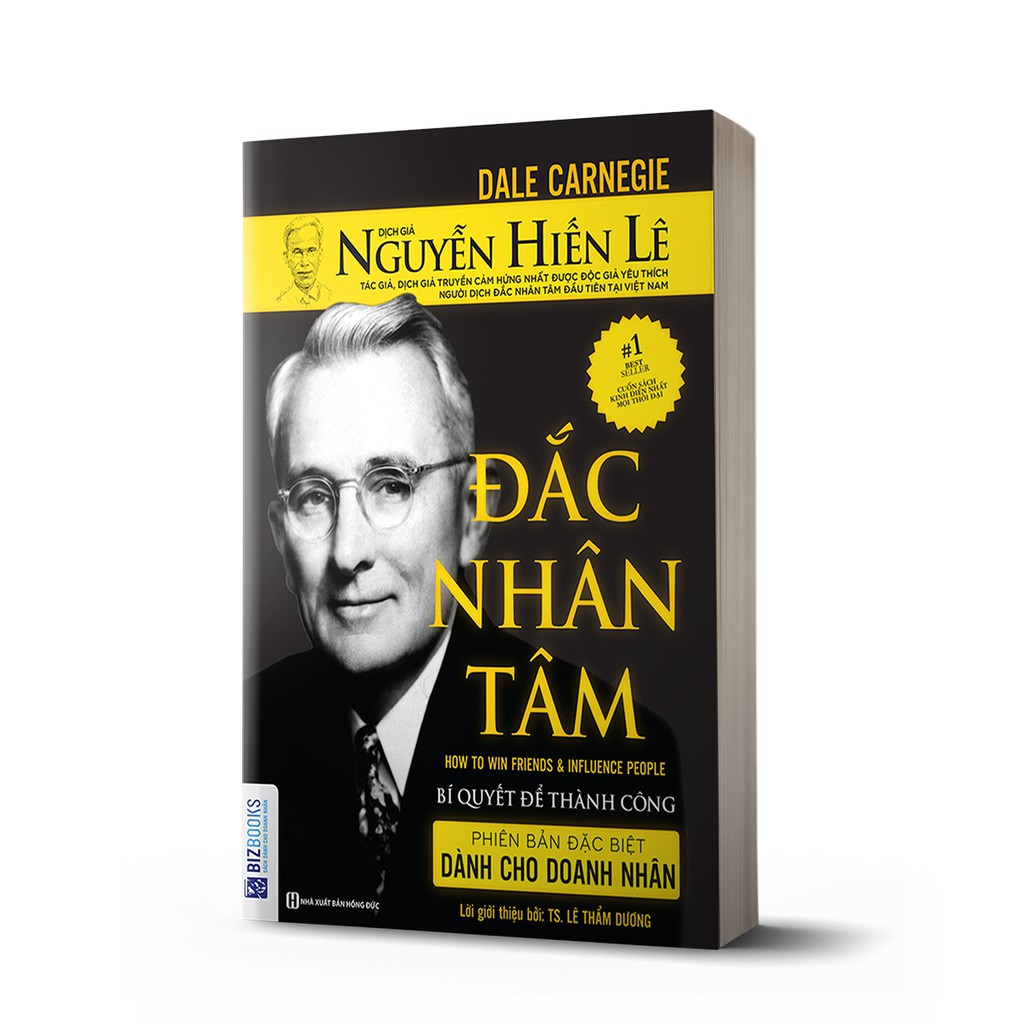 Sách - BIZBOOKS - Đắc Nhân Tâm - Phiên Bản Đặc Biệt Dành Cho Doanh Nhân - 1 BEST SELLER